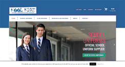Desktop Screenshot of koolkidzuniforms.com